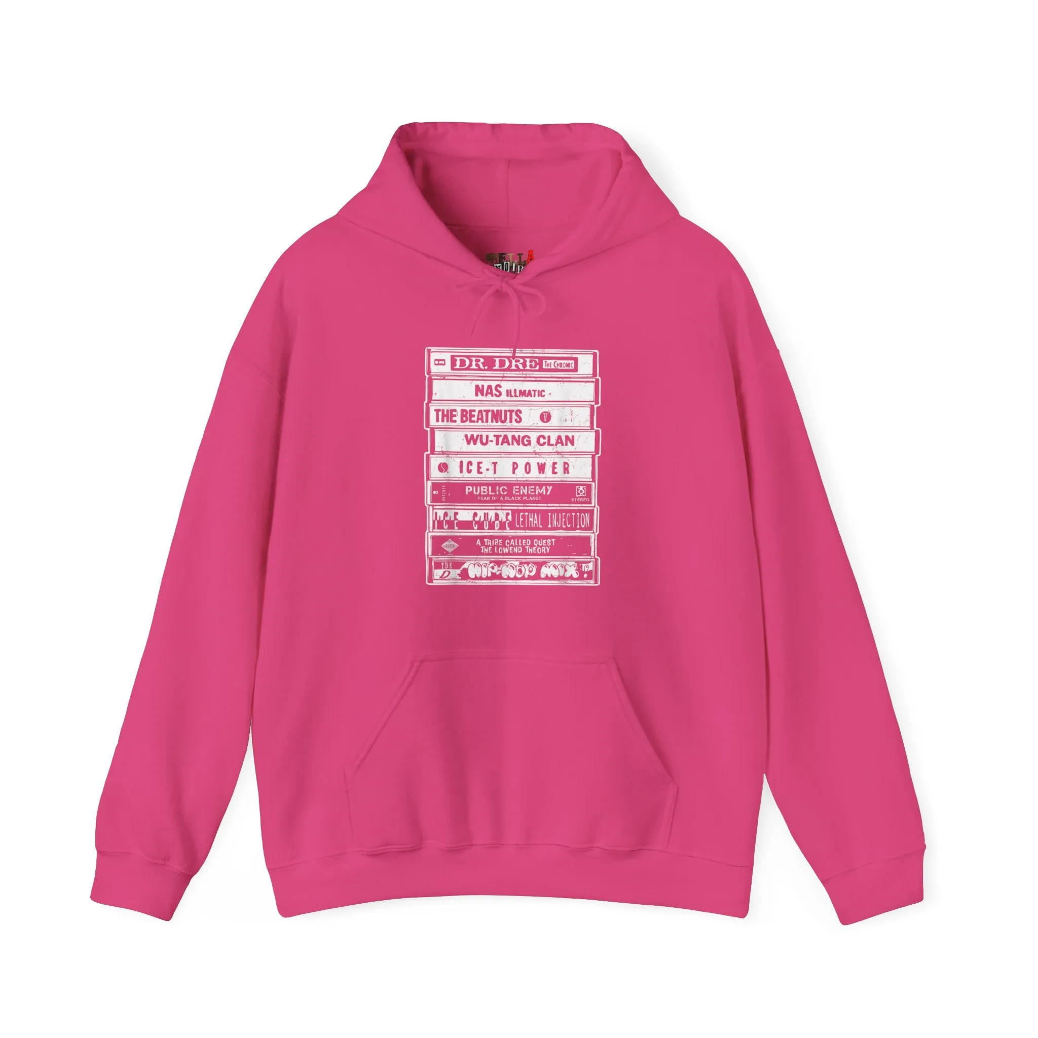 Mix Tape Stack Heavy Blend Unisex Hoodie