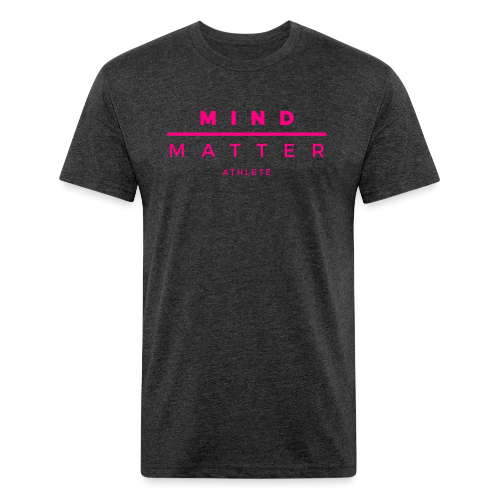 MM Neon- Fitted Cotton/Poly T-Shirt by Next Level
