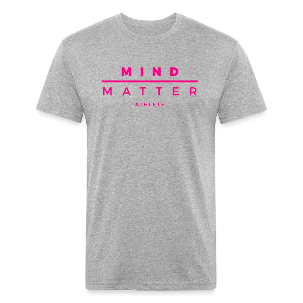 MM Neon- Fitted Cotton/Poly T-Shirt by Next Level