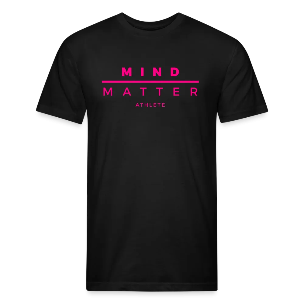 MM Neon- Fitted Cotton/Poly T-Shirt by Next Level