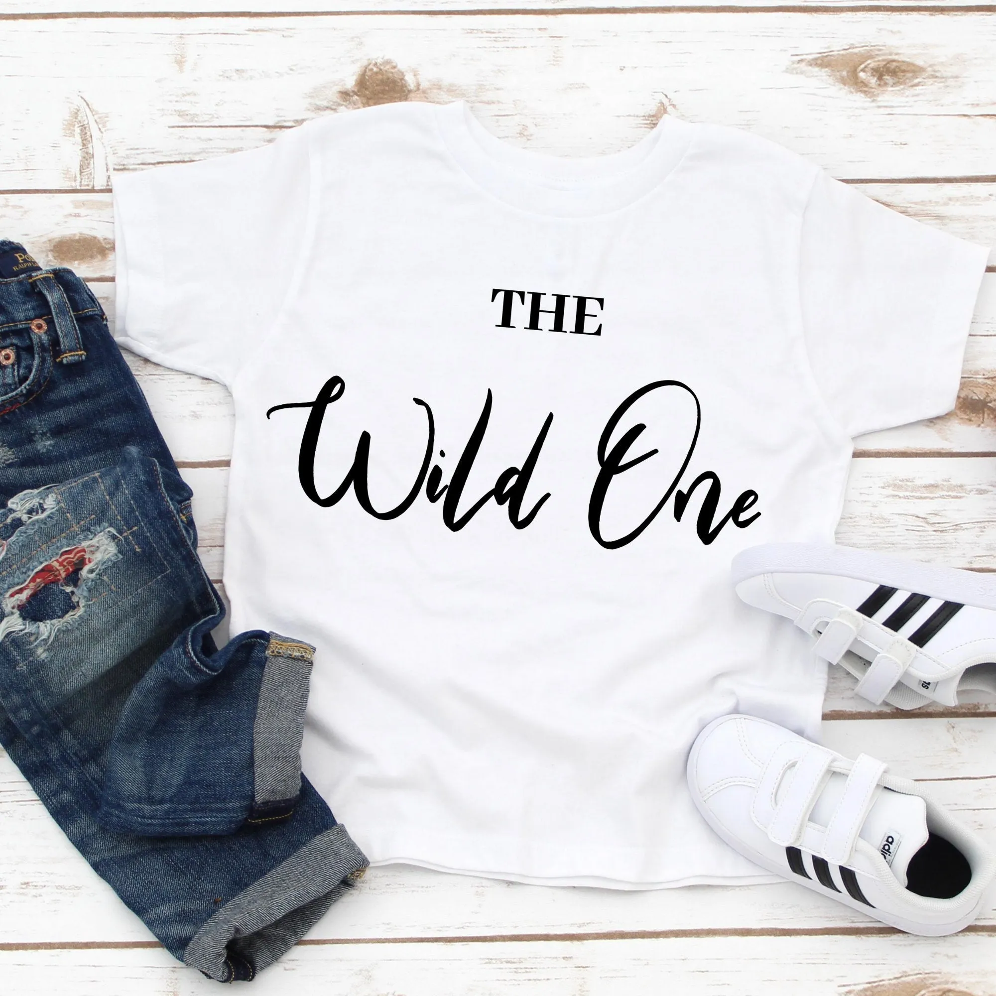 Mom of the Wild One Ladies Tee & The Wild One Toddler Tee, Mother Son Matching Shirts,Mother Daughter Matching Shirts,Funny Matching Shirts