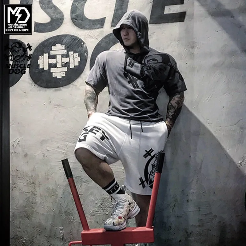 MuscleDog Short Sleeve Hoodie