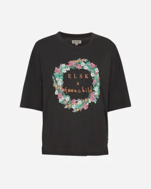 MY x ELSK® THILDA TEE - PIRATE BLACK