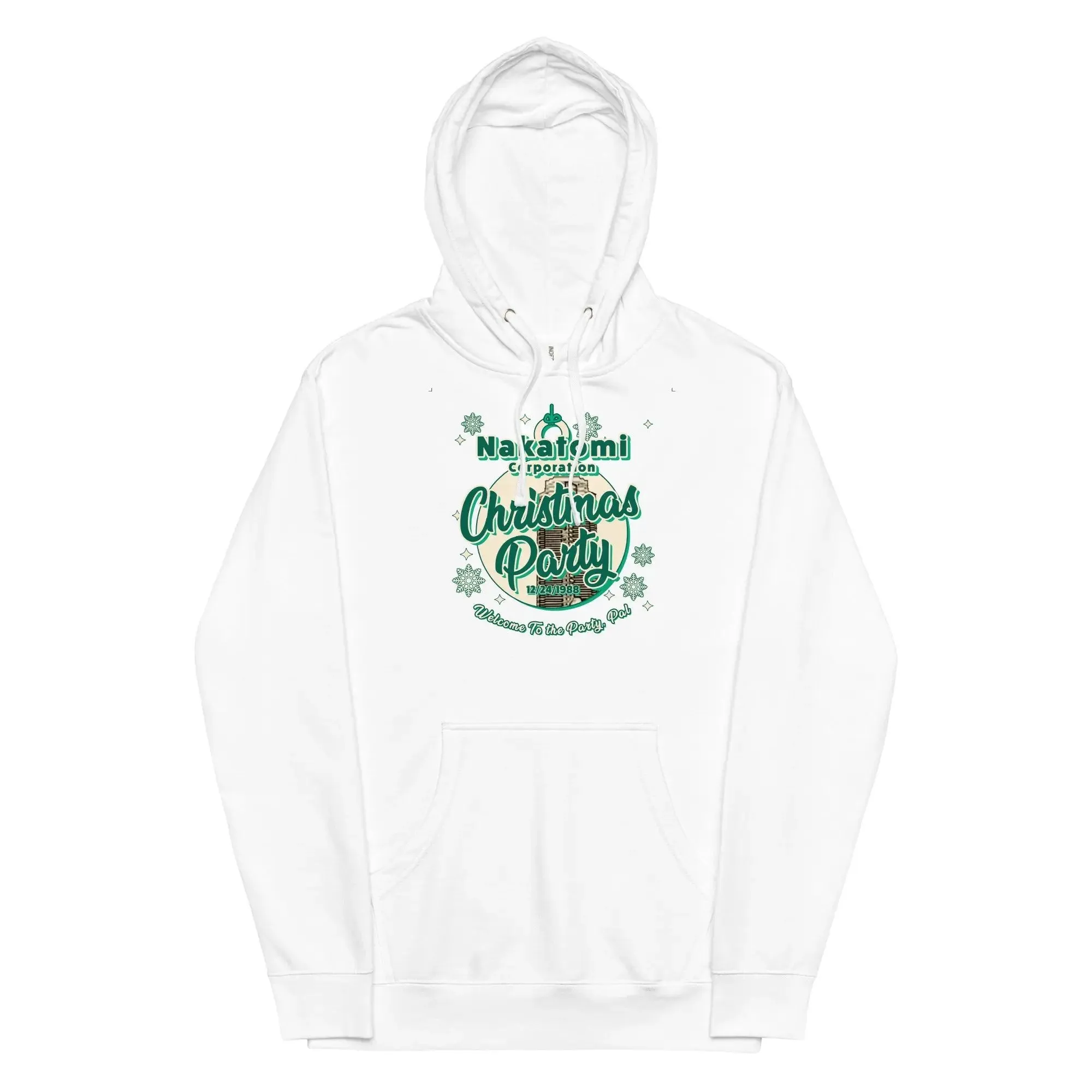 Nakatomi Christmas Party Unisex midweight hoodie