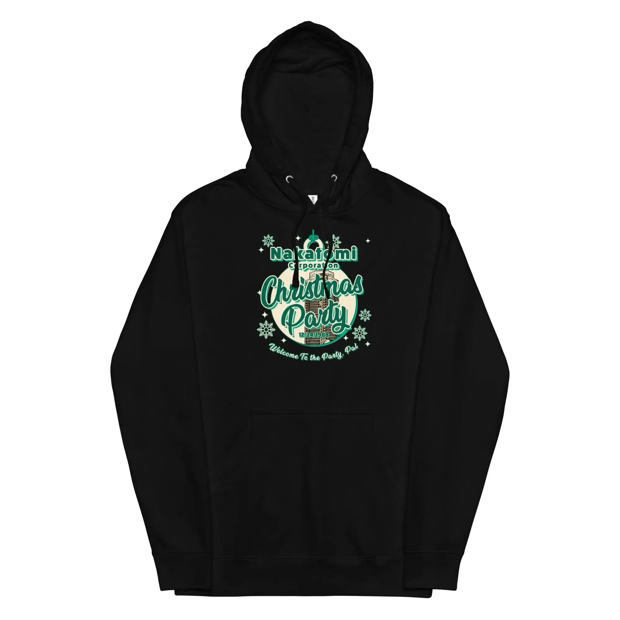 Nakatomi Christmas Party Unisex midweight hoodie