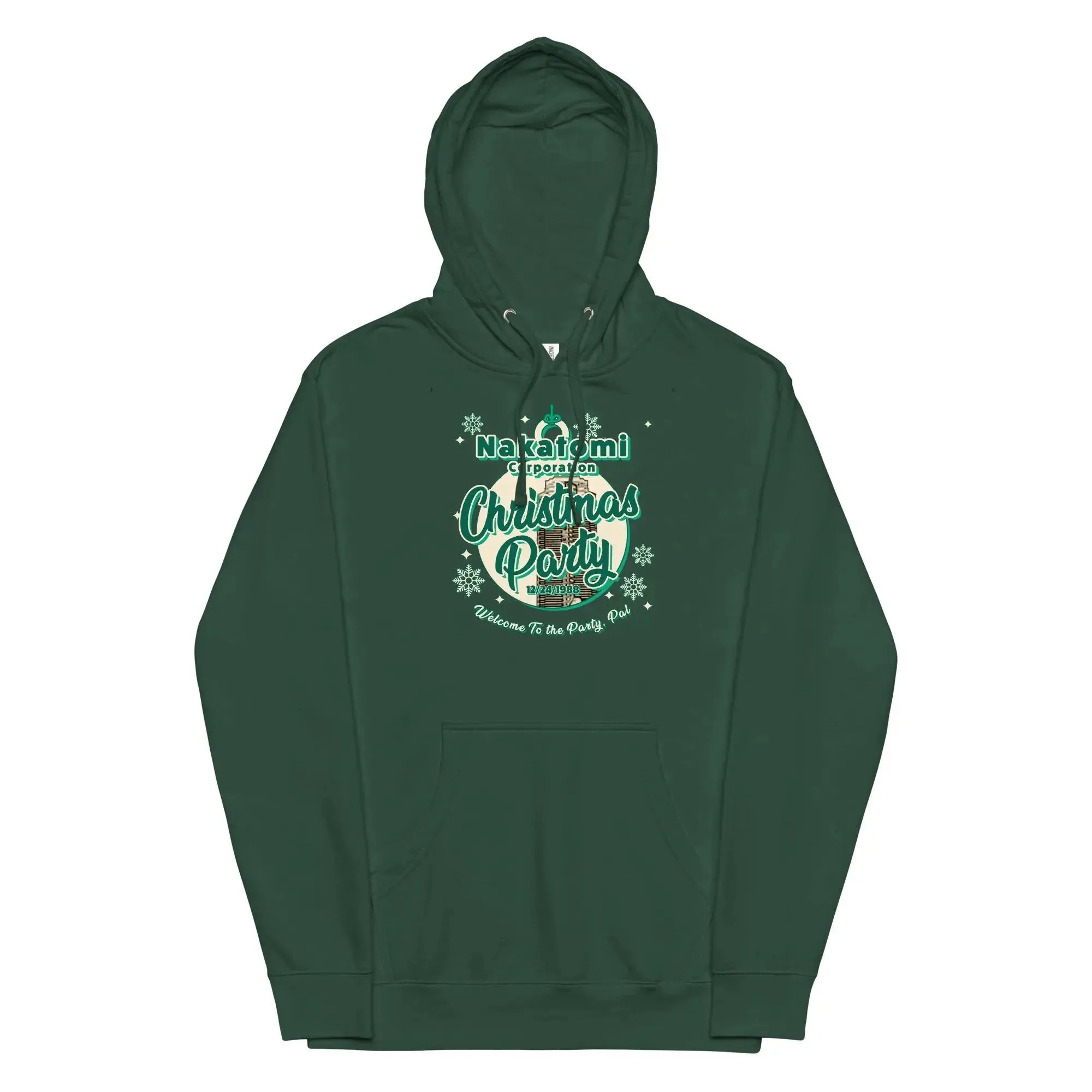 Nakatomi Christmas Party Unisex midweight hoodie