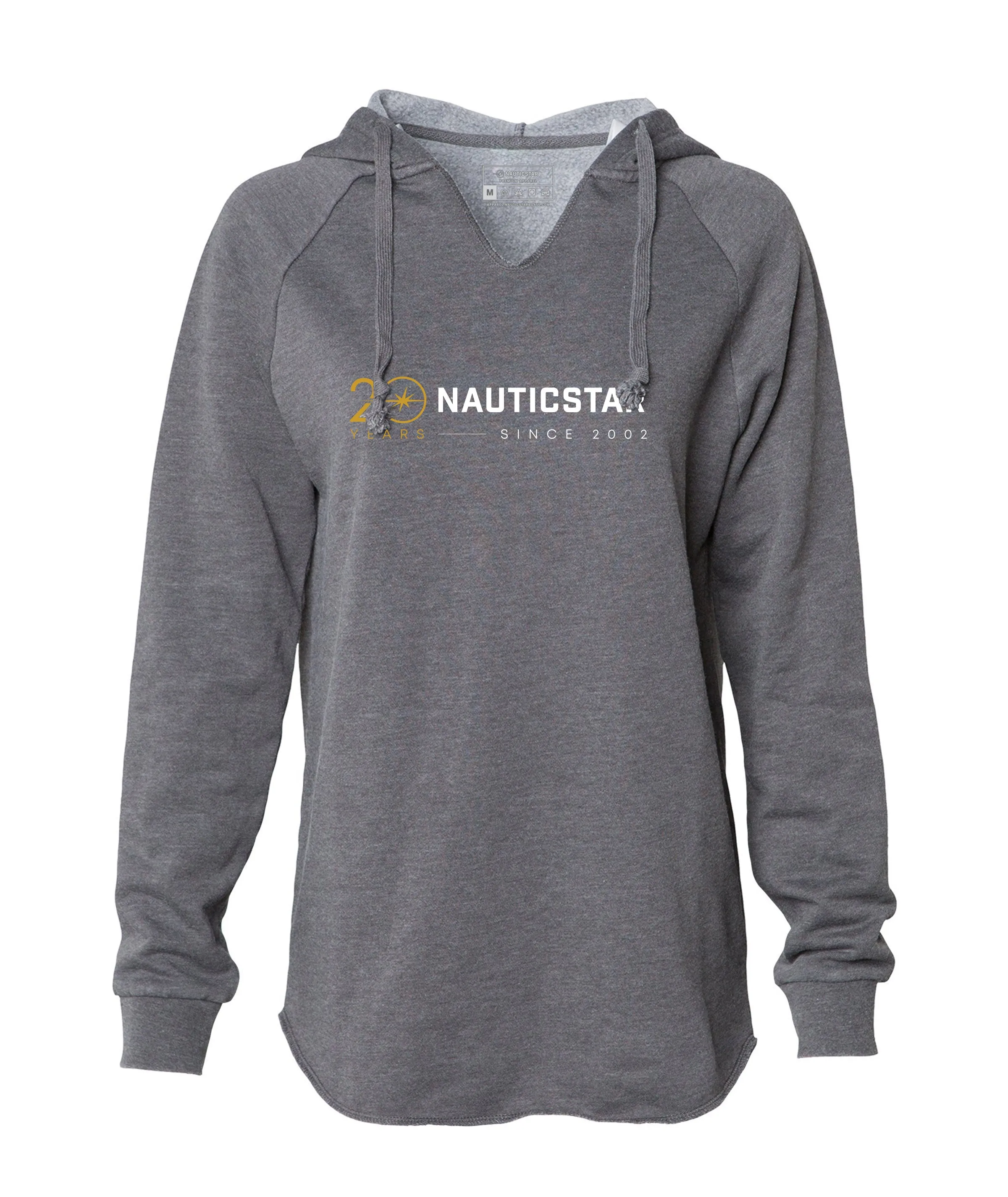 NauticStar 20th Women's Hooded Sweatshirt - Shadow