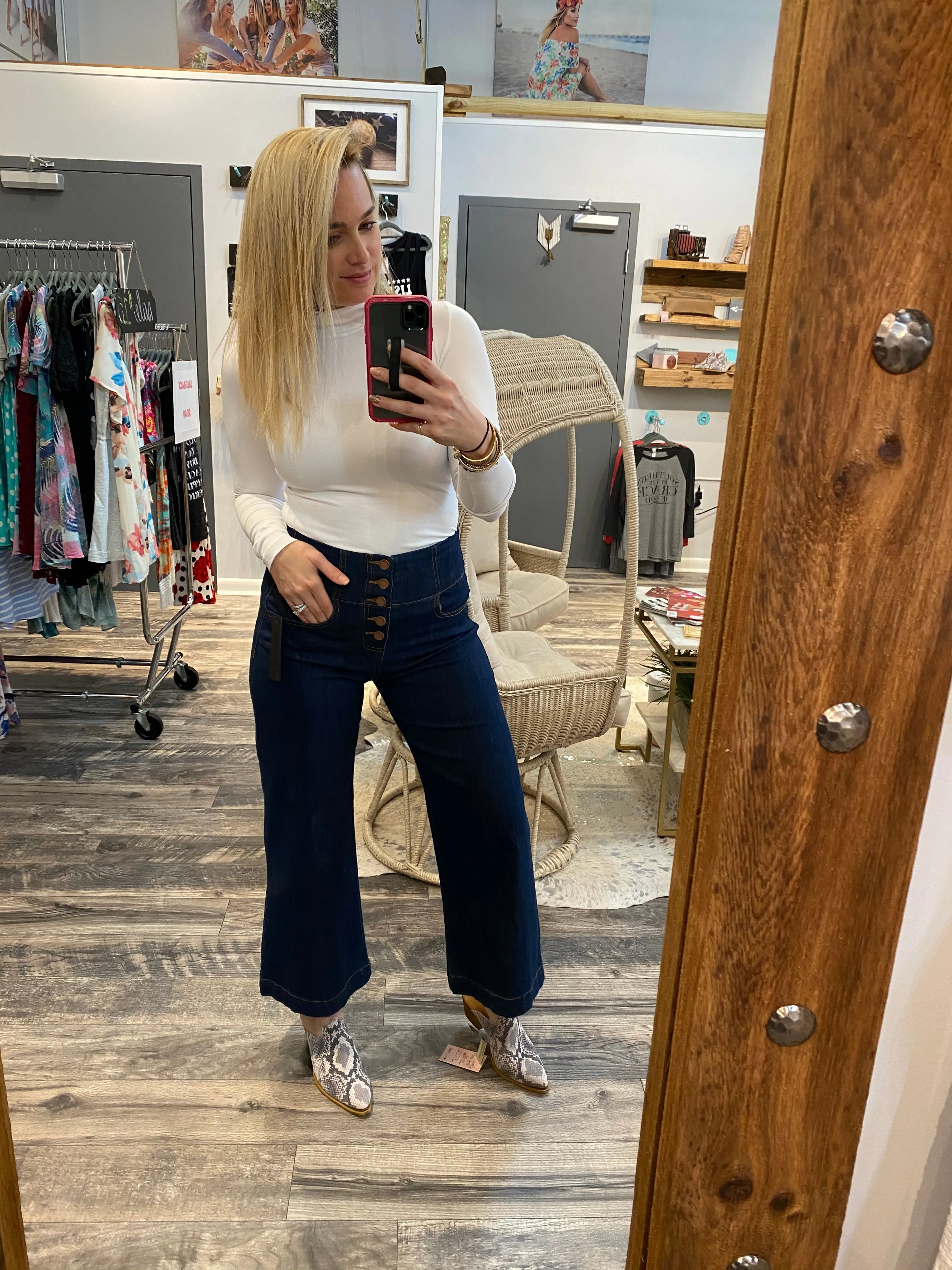 NB Turtleneck White