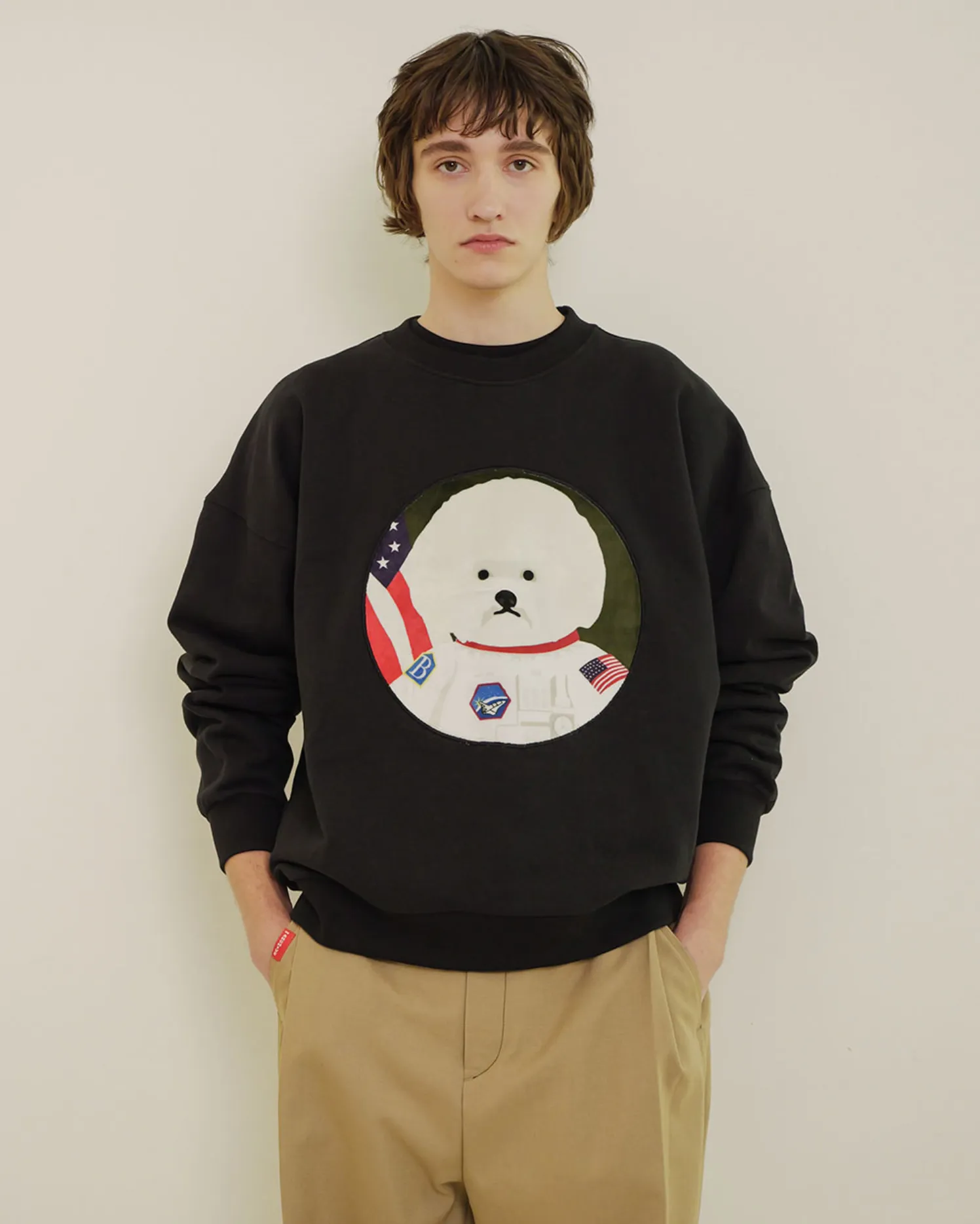 New Apollo Archive Patch Sweatshirt Black