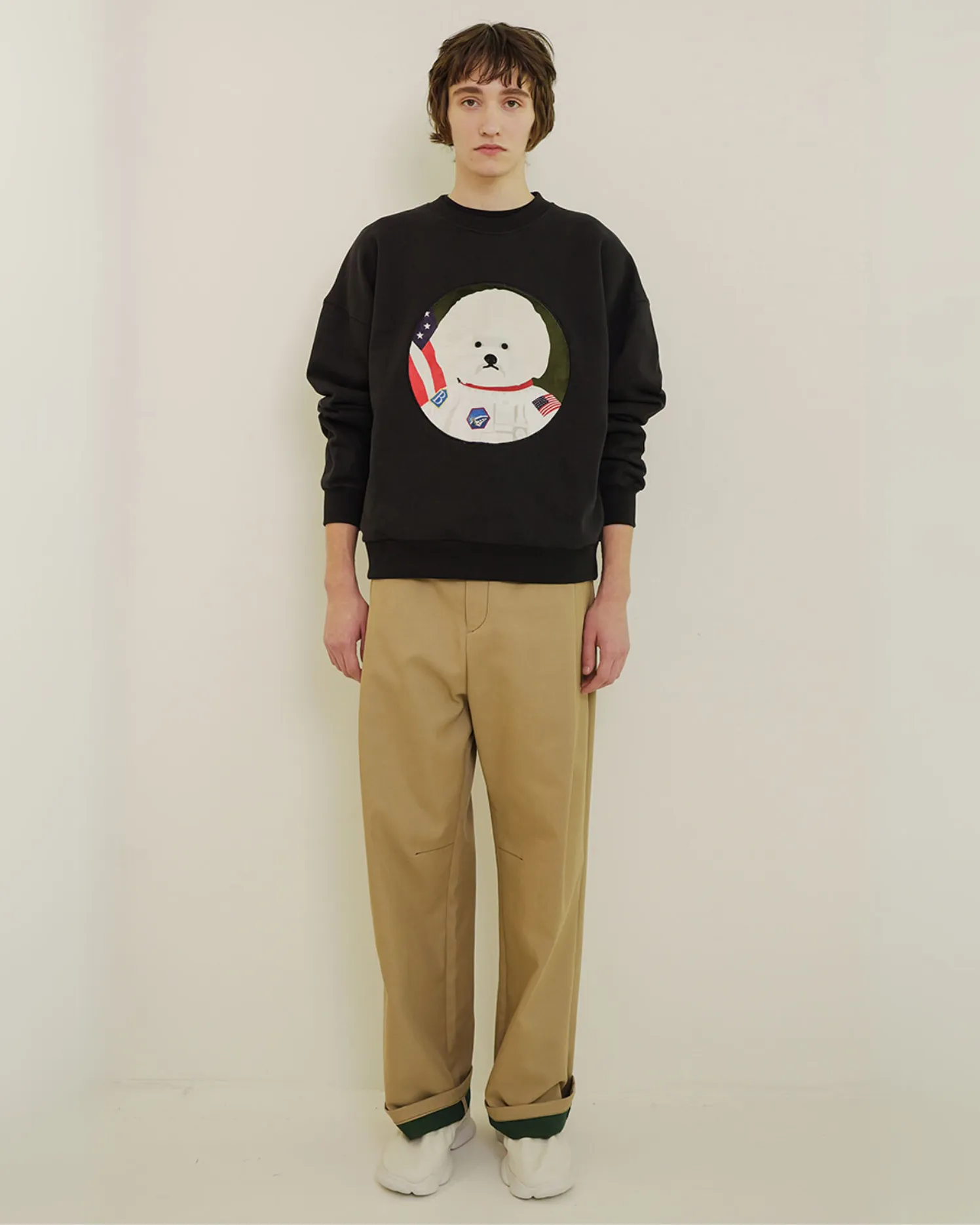 New Apollo Archive Patch Sweatshirt Black