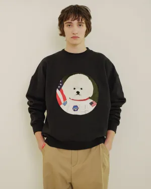 New Apollo Archive Patch Sweatshirt Black