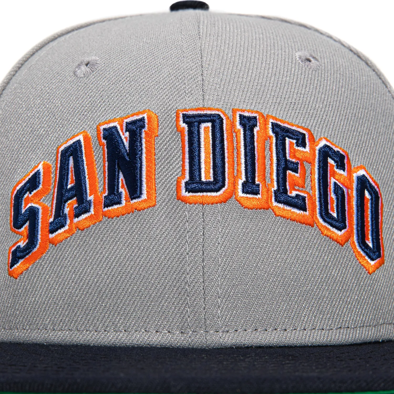 New Era 59Fifty San Diego Padres 1992 All Star Game Patch Arch Hat - Grey, Navy