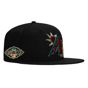New Era 59Fifty State Stitch Arizona Diamondbacks 2011 All Star Game Patch Hat - Black