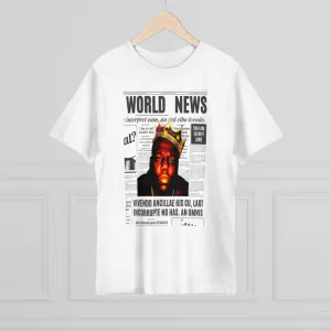 News BIGGIE SMALLS (transparent) Unisex Deluxe T-shirt