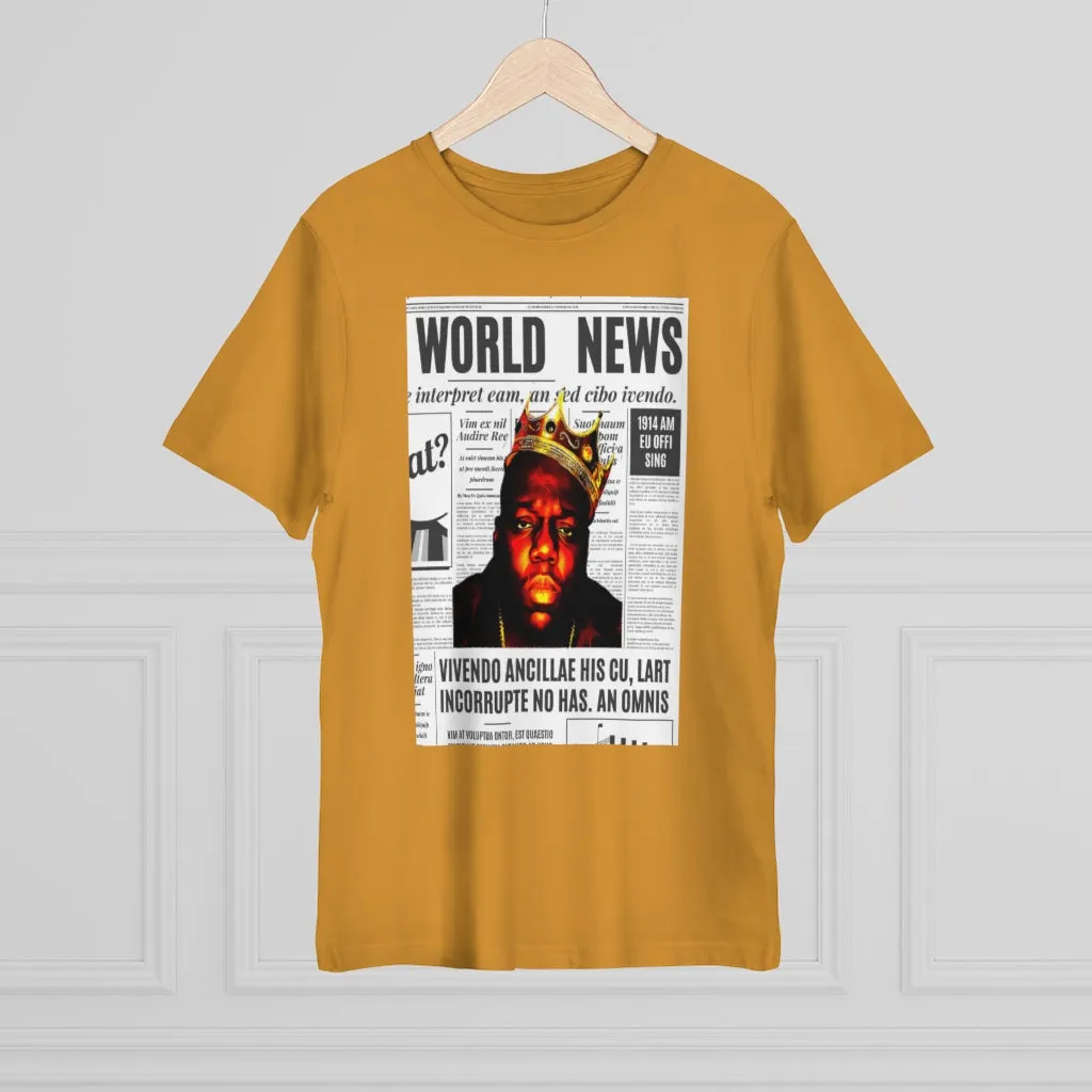 News BIGGIE SMALLS (transparent) Unisex Deluxe T-shirt