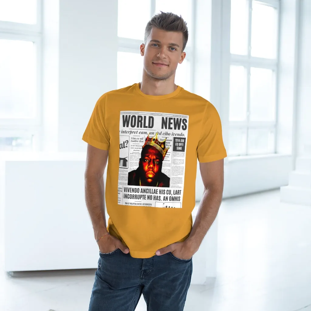 News BIGGIE SMALLS (transparent) Unisex Deluxe T-shirt