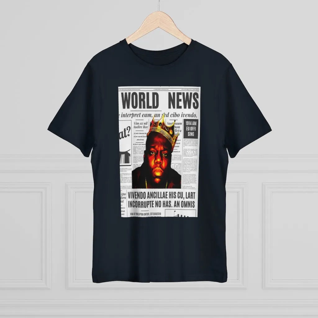 News BIGGIE SMALLS (transparent) Unisex Deluxe T-shirt