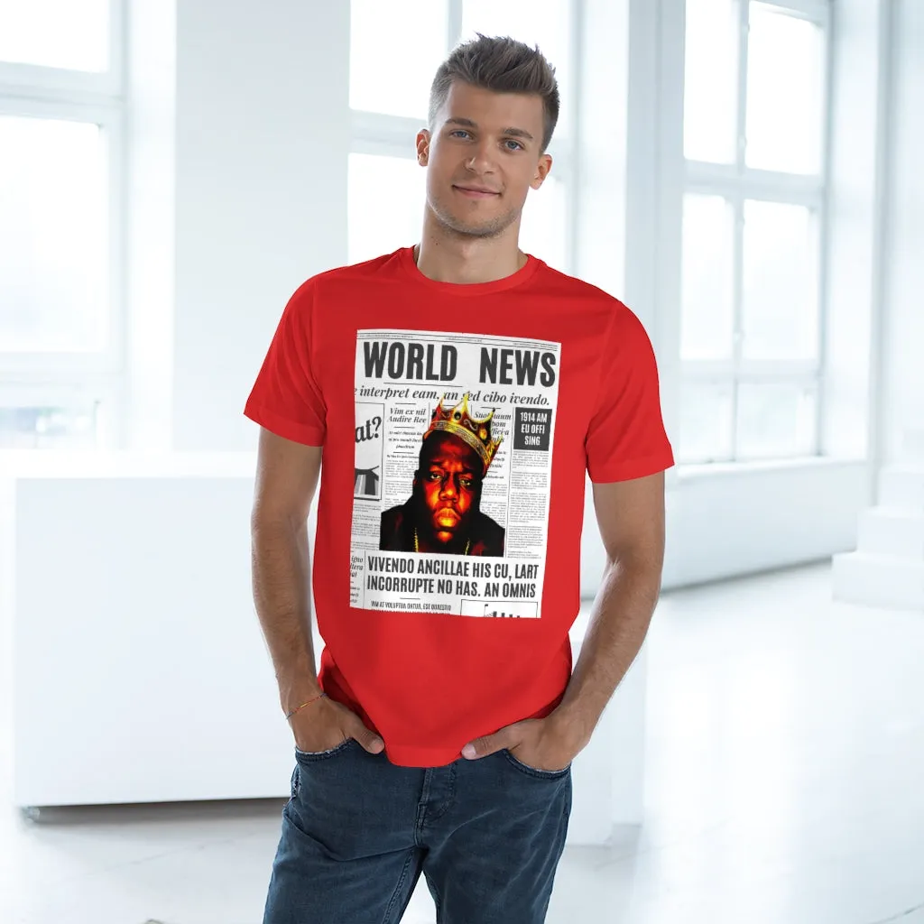 News BIGGIE SMALLS (transparent) Unisex Deluxe T-shirt