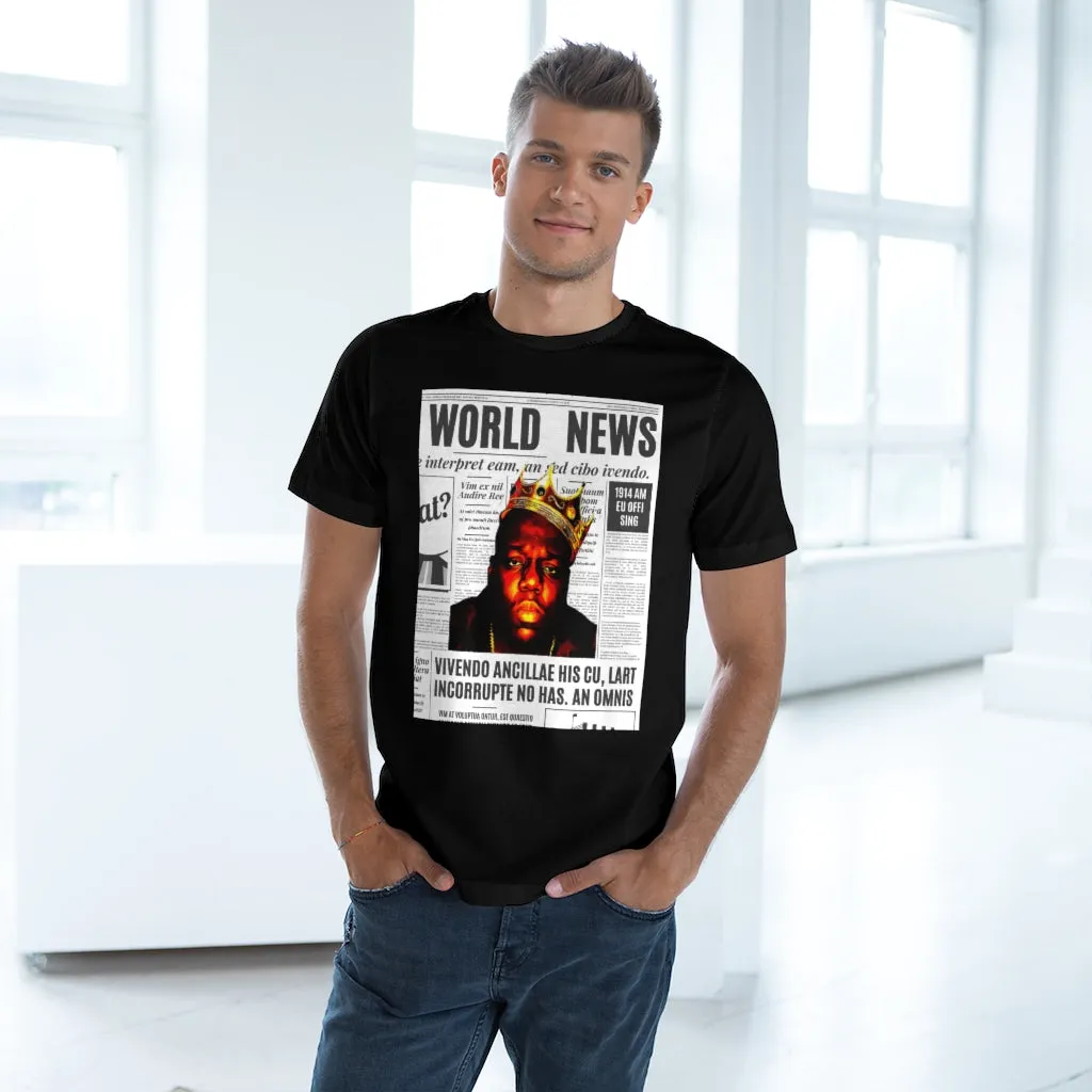 News BIGGIE SMALLS (transparent) Unisex Deluxe T-shirt