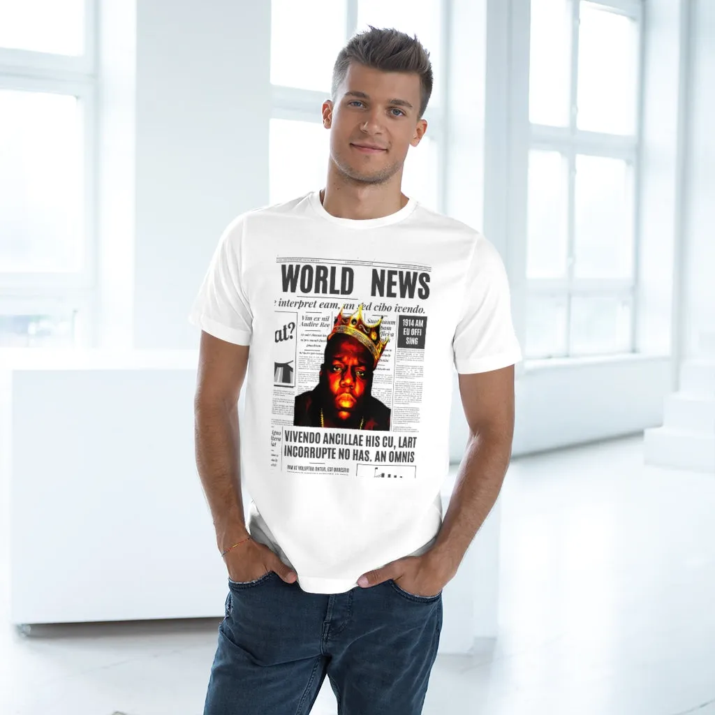 News BIGGIE SMALLS (transparent) Unisex Deluxe T-shirt