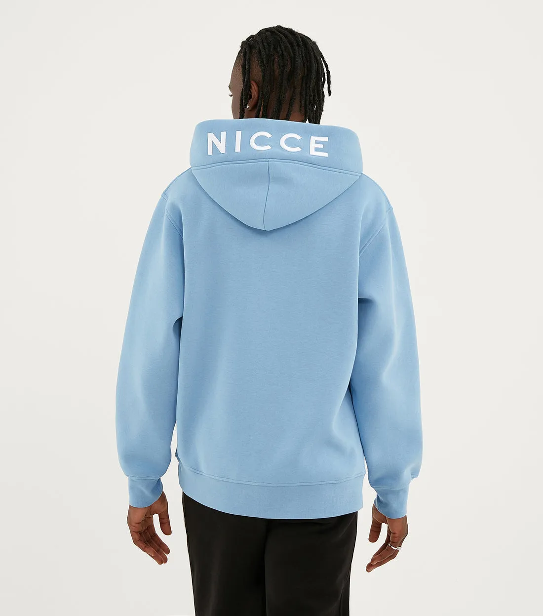 Nicce Asto Hoodie Allure Blue