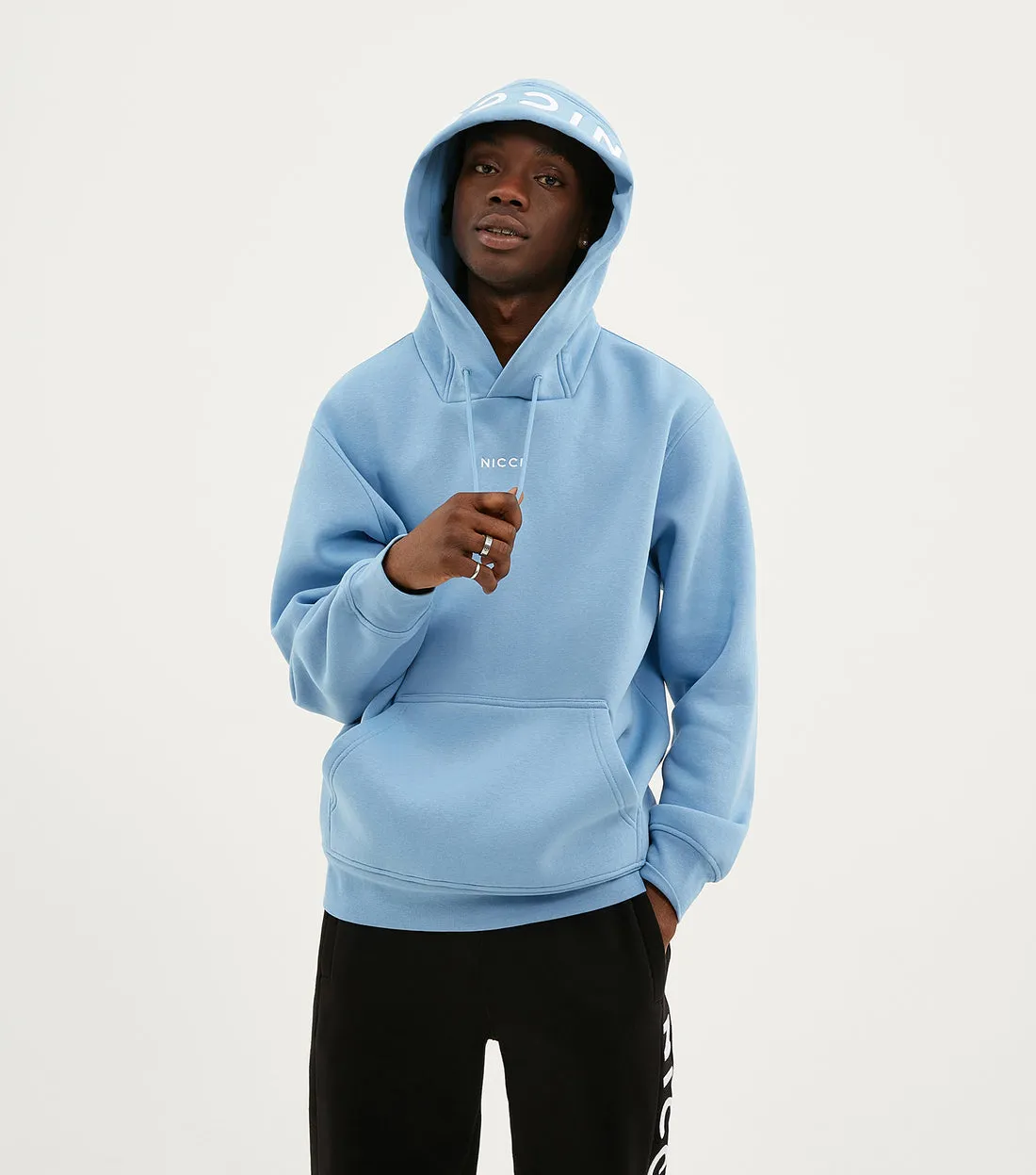 Nicce Asto Hoodie Allure Blue