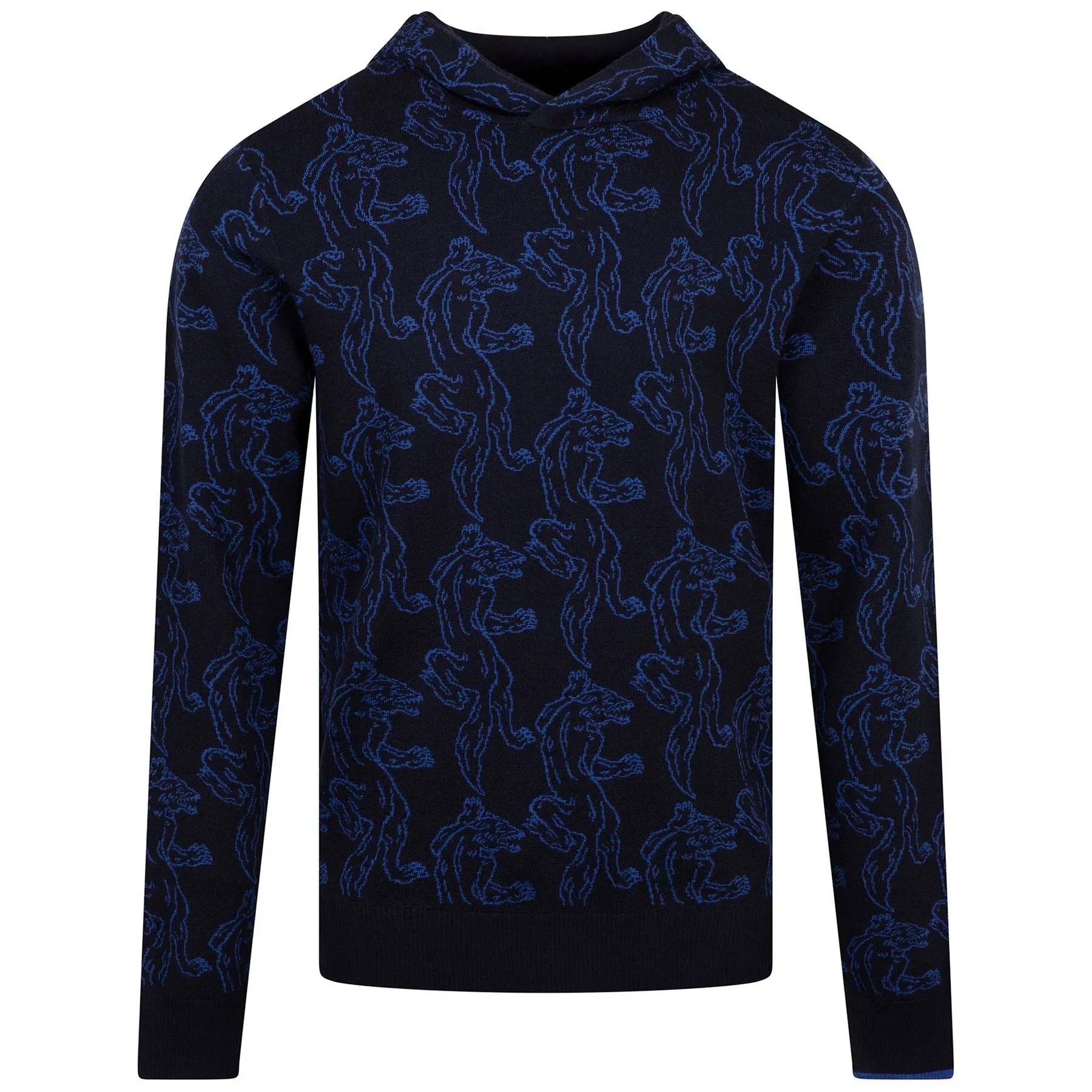 Night Prowl Saratoga Hoodie Maltese Blue