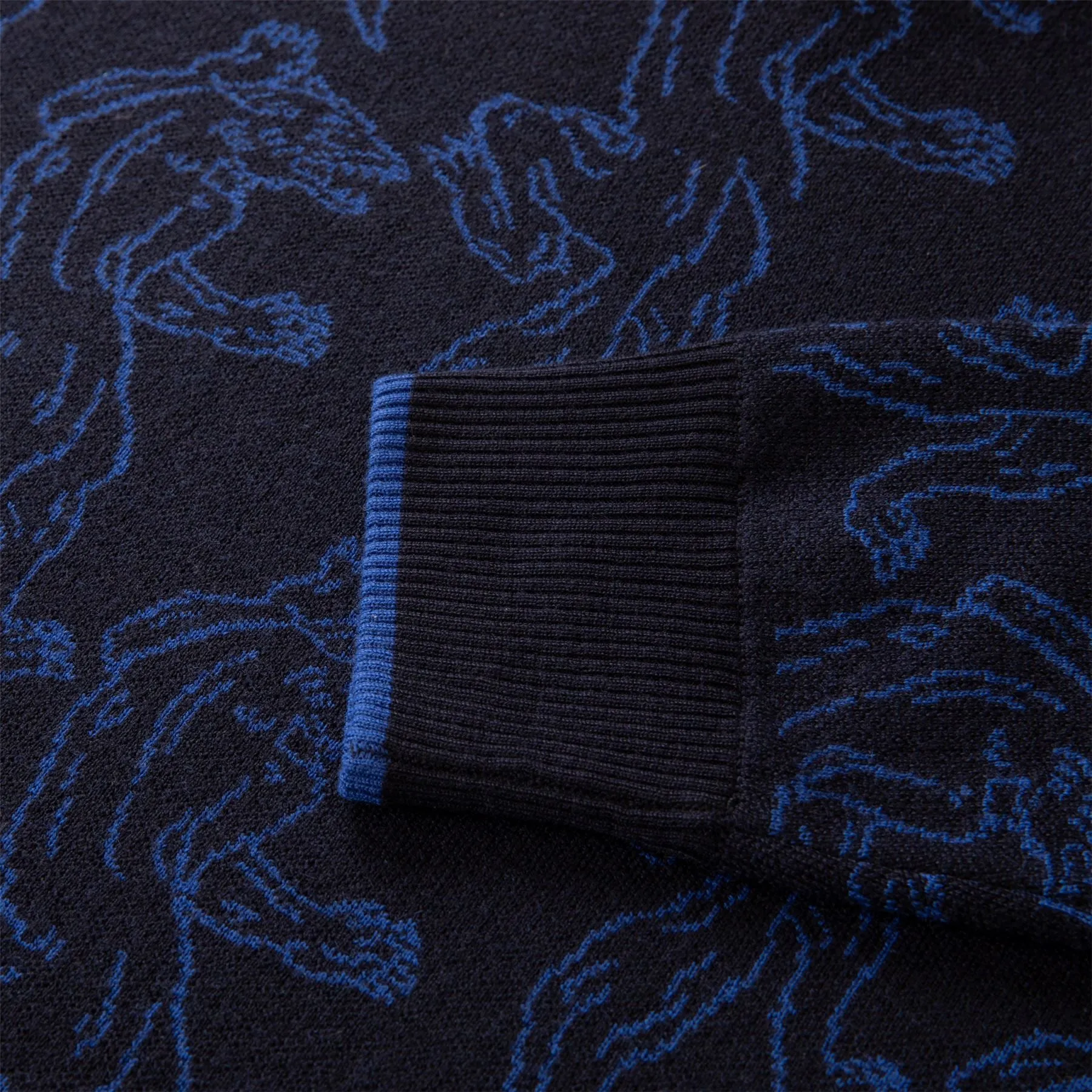 Night Prowl Saratoga Hoodie Maltese Blue
