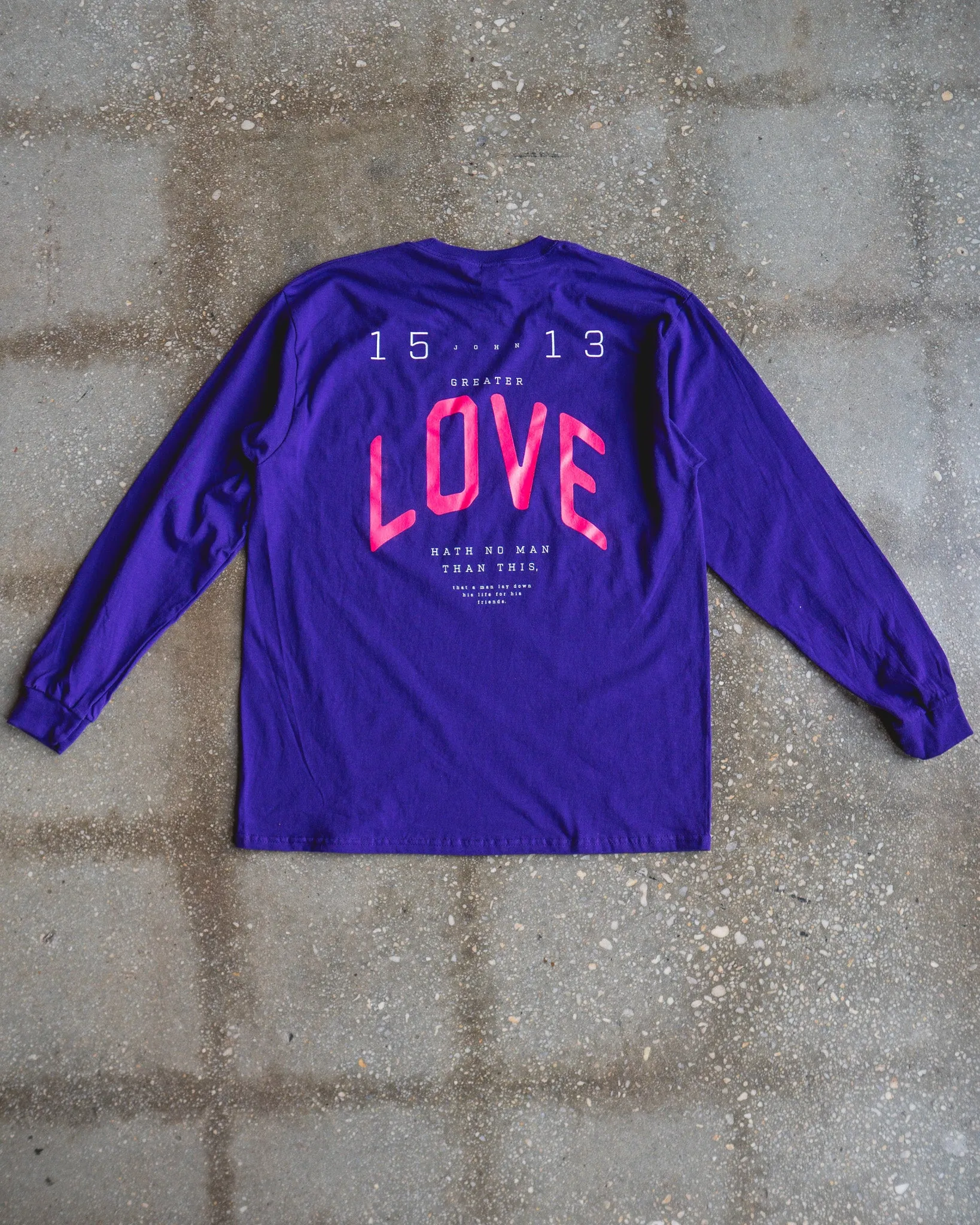 No Greater Love Adult Long-sleeve Shirt