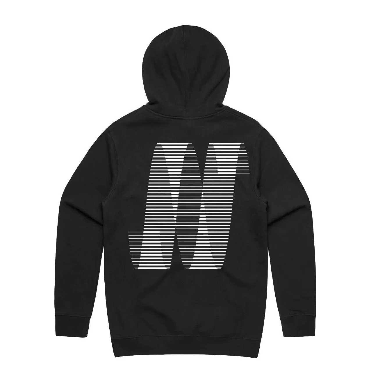 North Mag N Logo Hoodie - Black/White