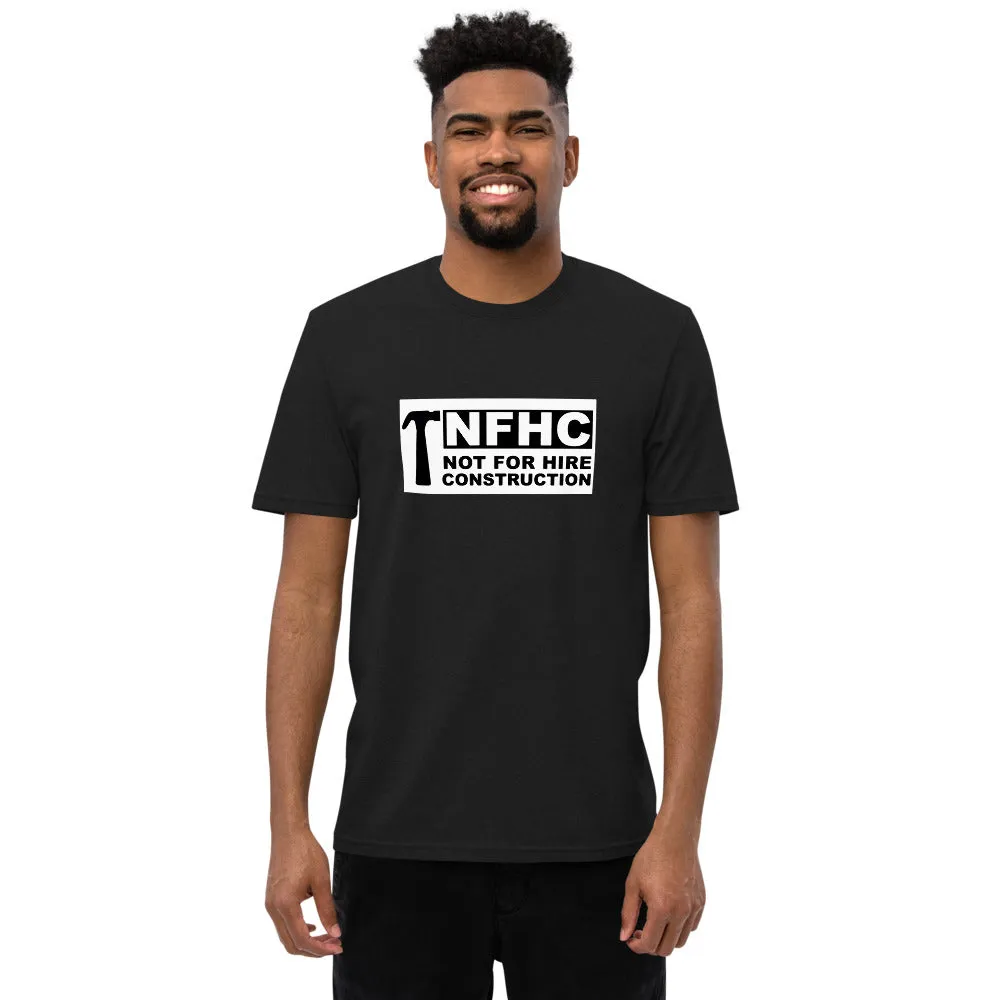 Not for hire construction Unisex recycled t-shirt