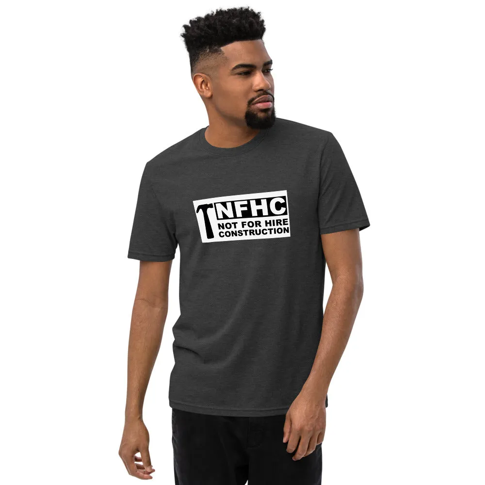 Not for hire construction Unisex recycled t-shirt