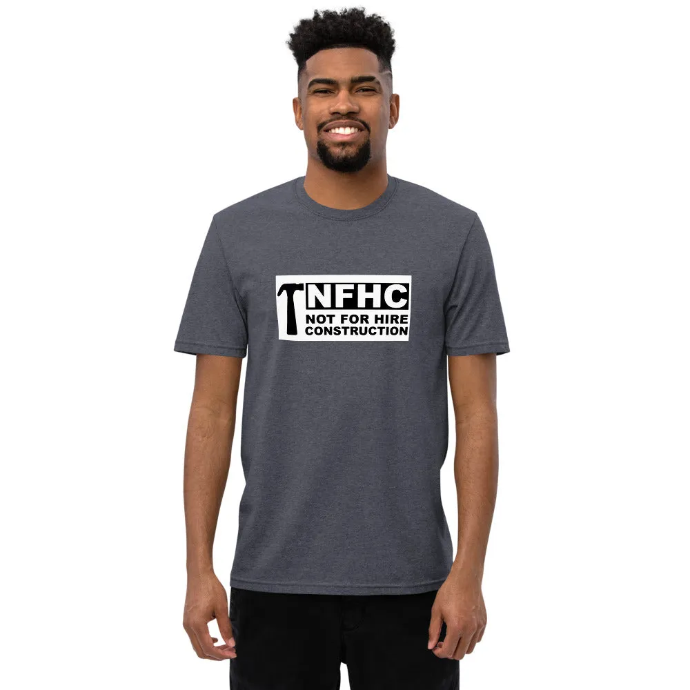 Not for hire construction Unisex recycled t-shirt