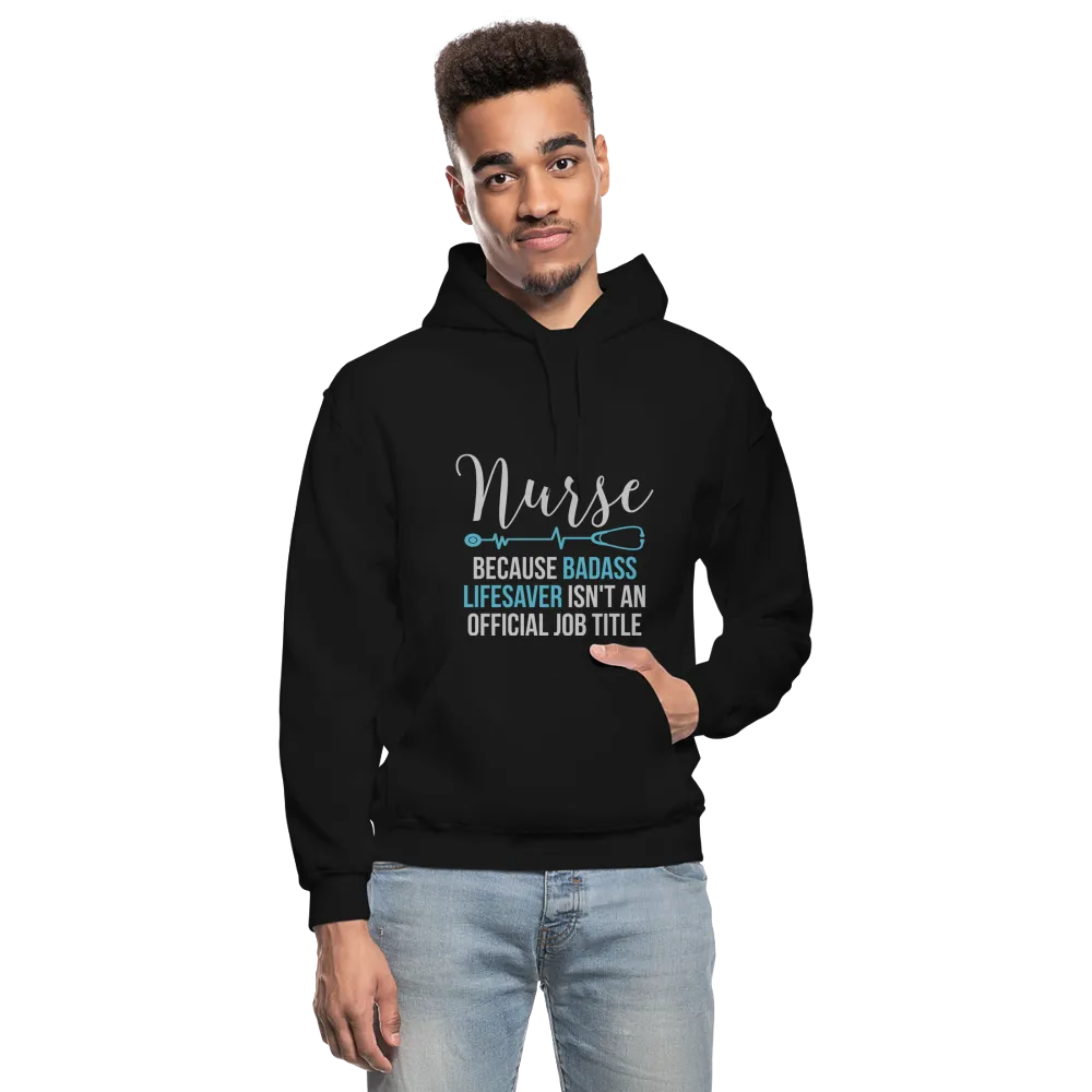 Nurse Badass 3 Gildan Heavy Blend Adult Hoodie