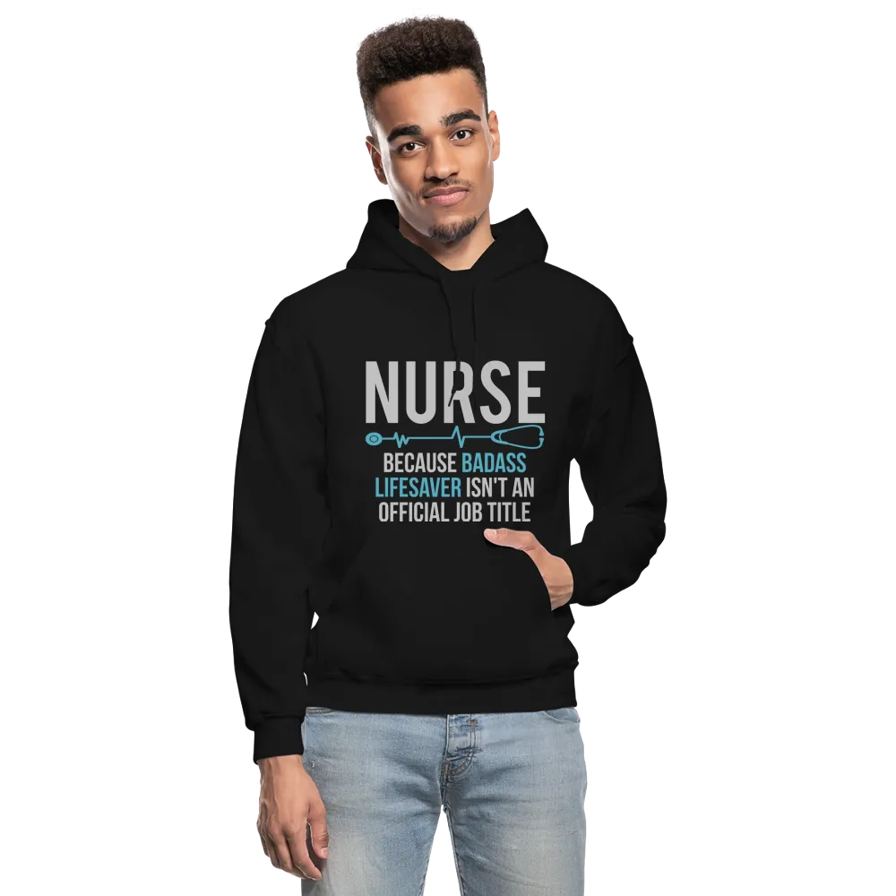 Nurse Badass Gildan Heavy Blend Adult Hoodie