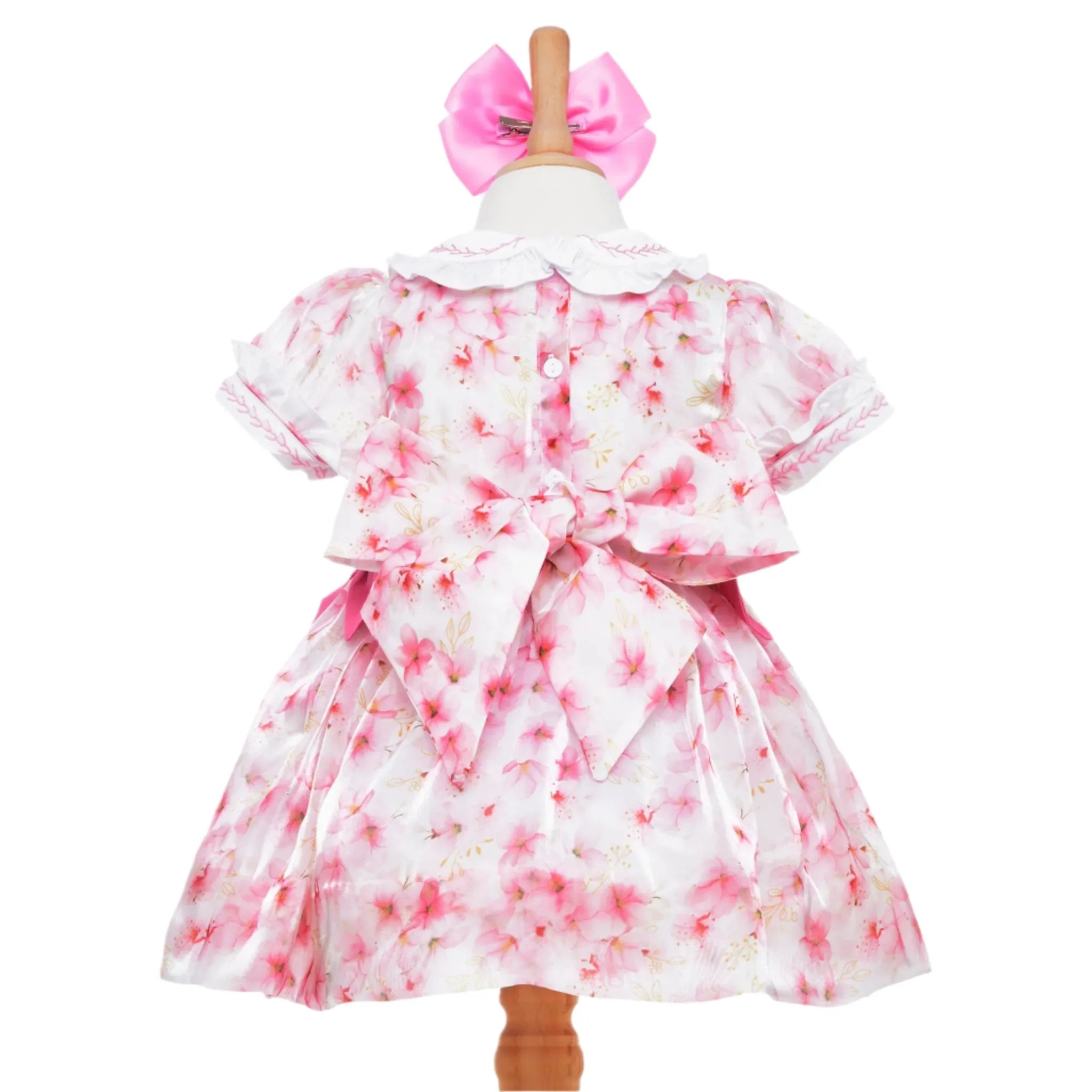 Ocean Baby Cherry Blossom Organza Dress (NB-8Yrs)