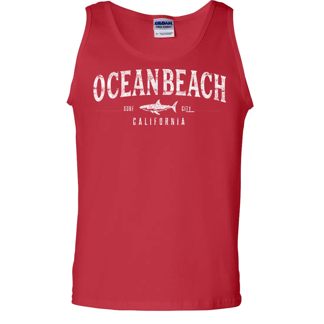 Ocean Beach California Asst Colors Tank Top