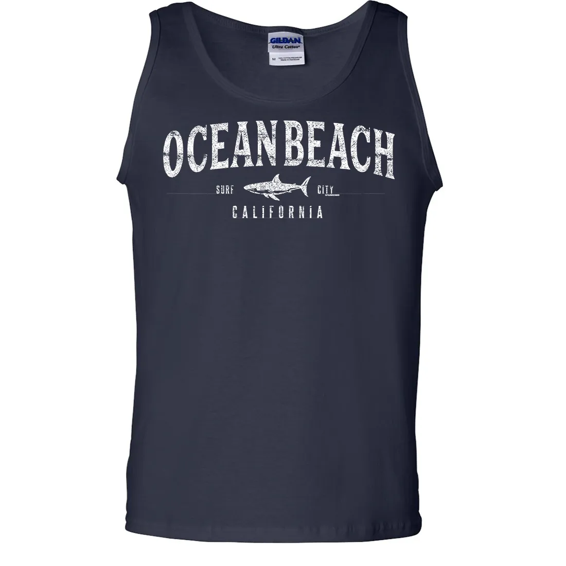 Ocean Beach California Asst Colors Tank Top