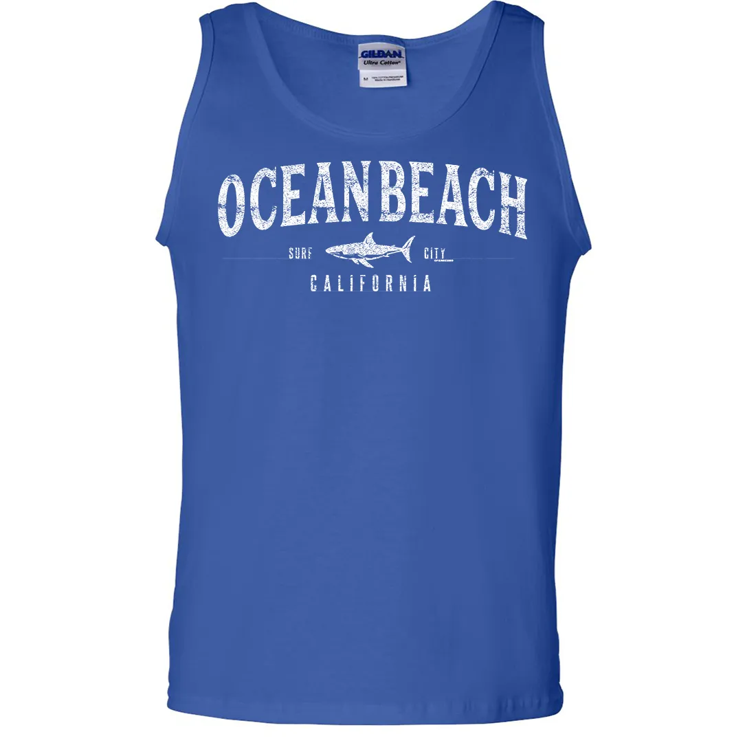 Ocean Beach California Asst Colors Tank Top