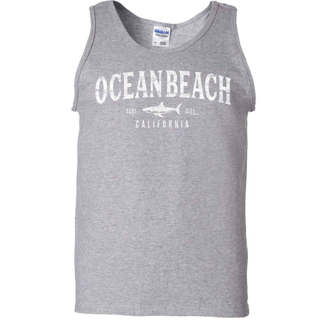 Ocean Beach California Asst Colors Tank Top