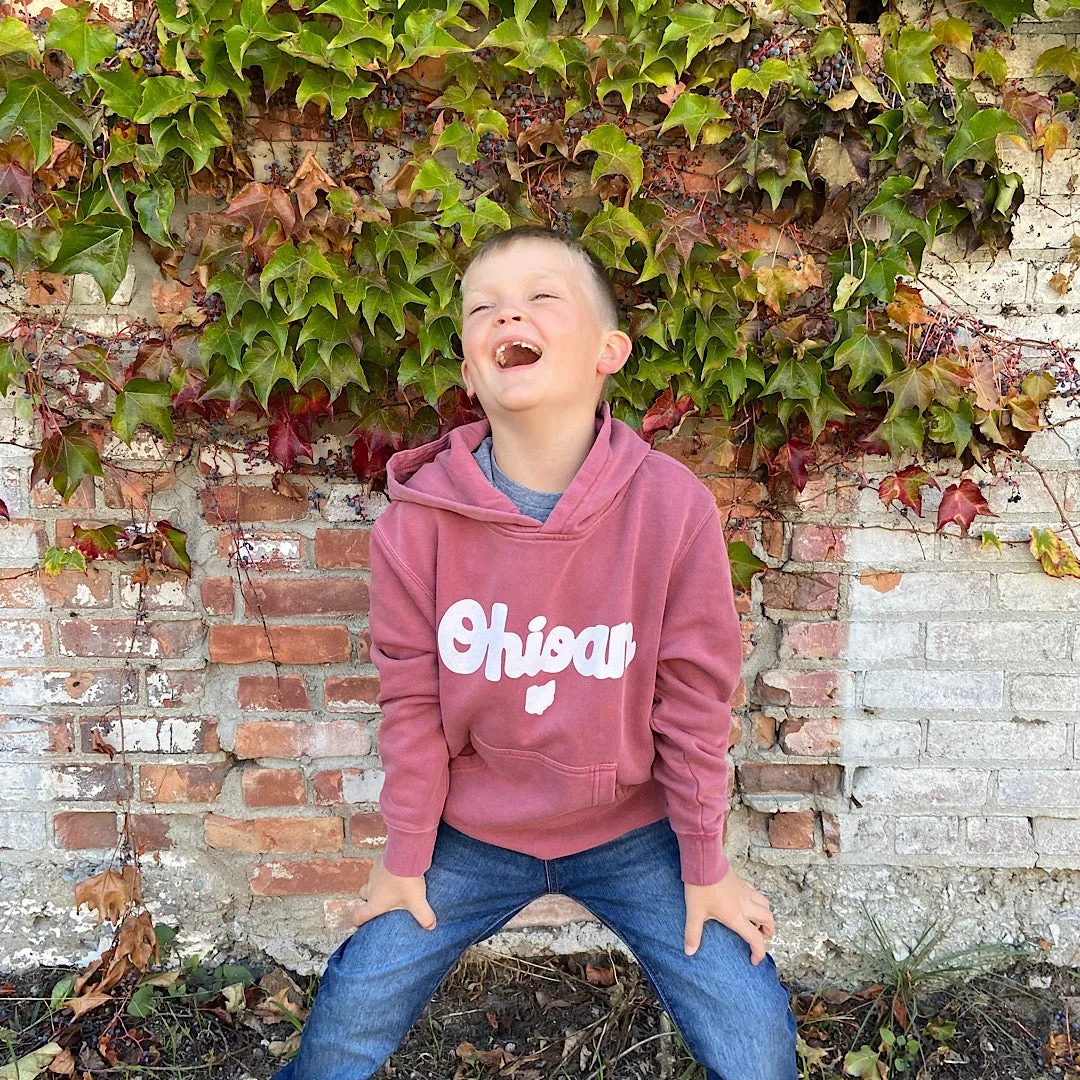 Ohioan Pigment Dyed Youth Hoodie (Discontinued)