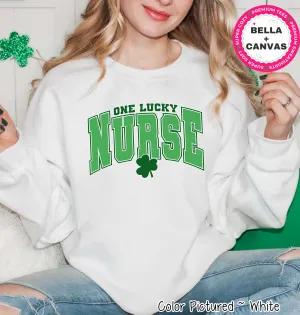 One Lucky Nurse St Patricks Day Tee or Sweatshirt