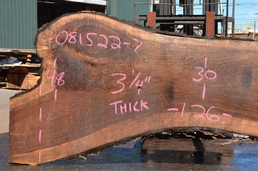 Oregon Black Walnut Slab 081522-07