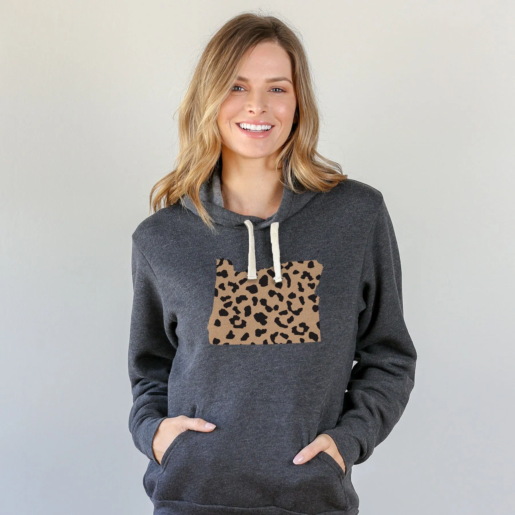Oregon Leopard Pattern Hoodie