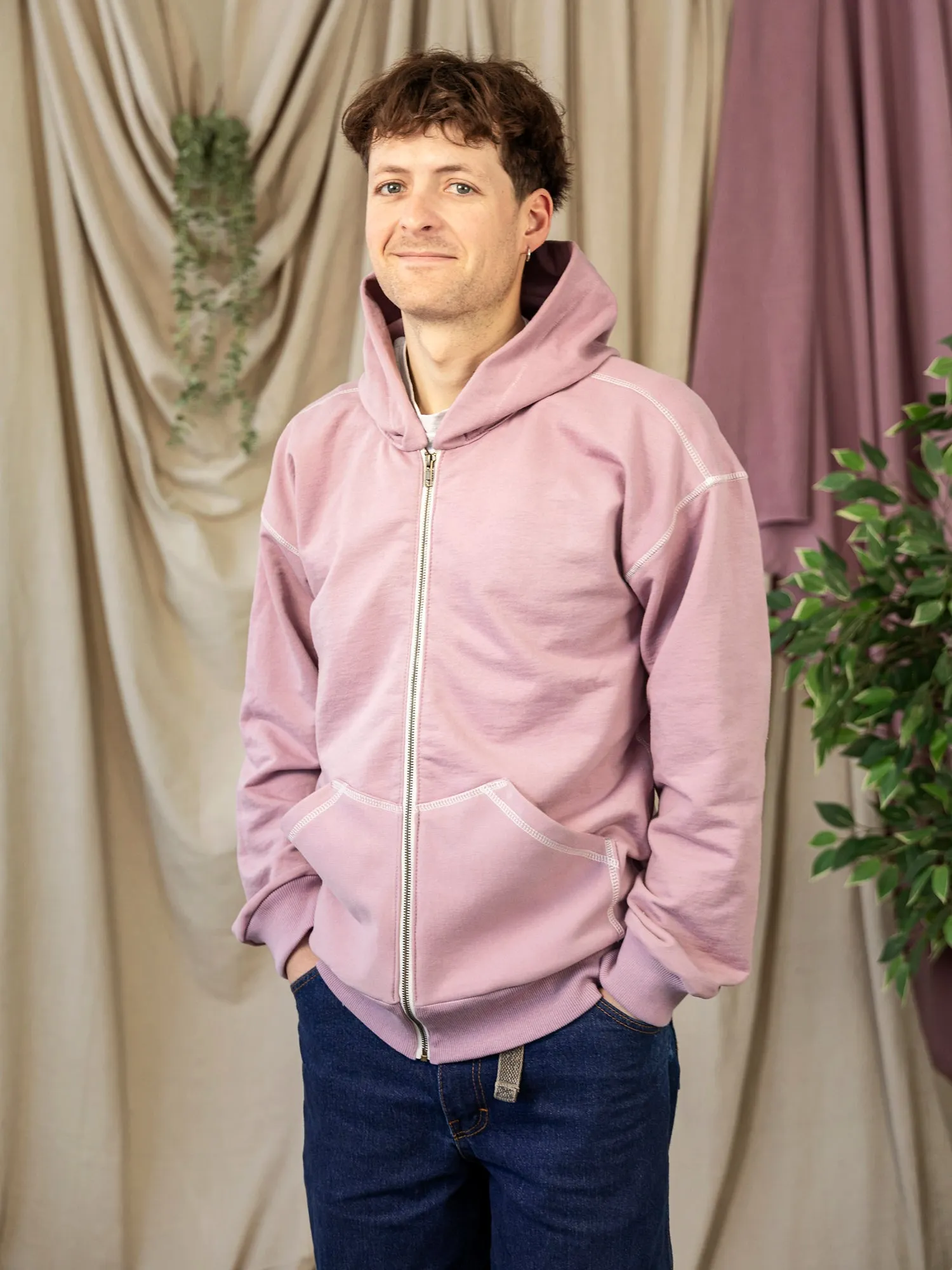 Organic Cotton Heavy French Terry - Lilac