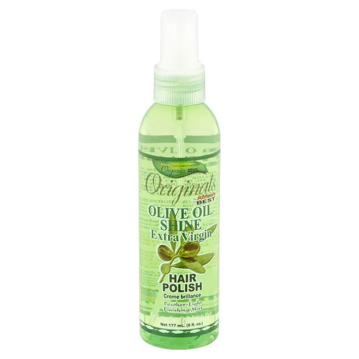 Organics by Africa's Best Extra Virgin Olive Oil Hair Polish Finishing Mist 6oz