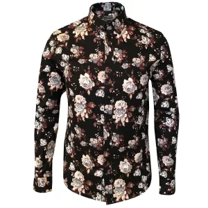 OUTRAGE - ALL OVER PRINT LONG SLEEVE SHIRT (EDWARD)
