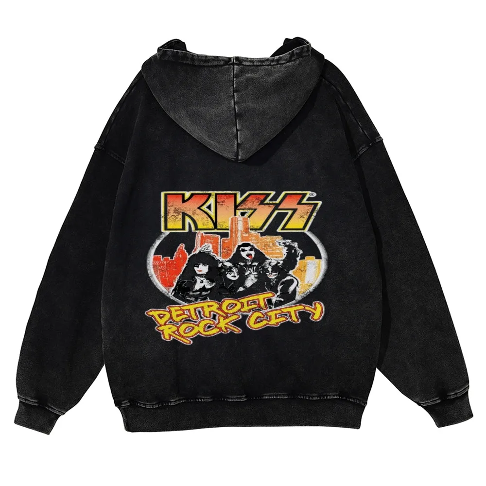 Parihar Men's Kiss Pullover Hoodies