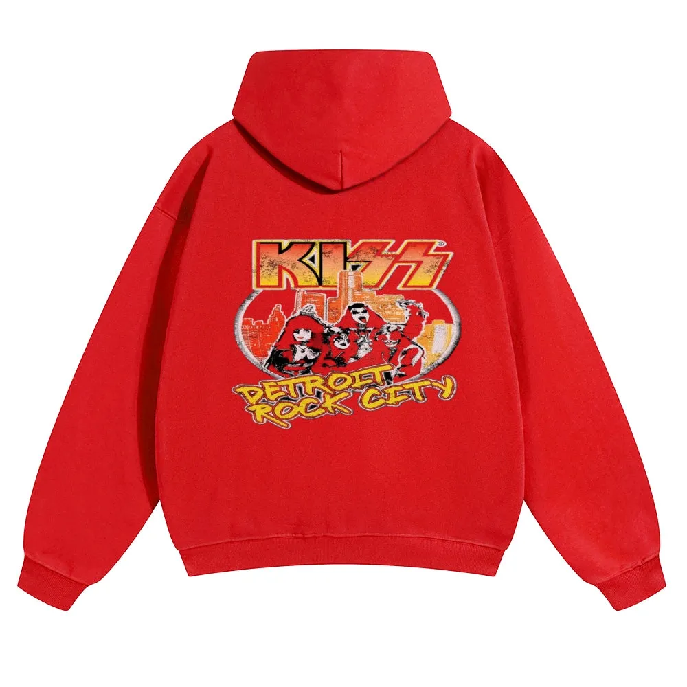 Parihar Men's Rock Pullover Hoodies