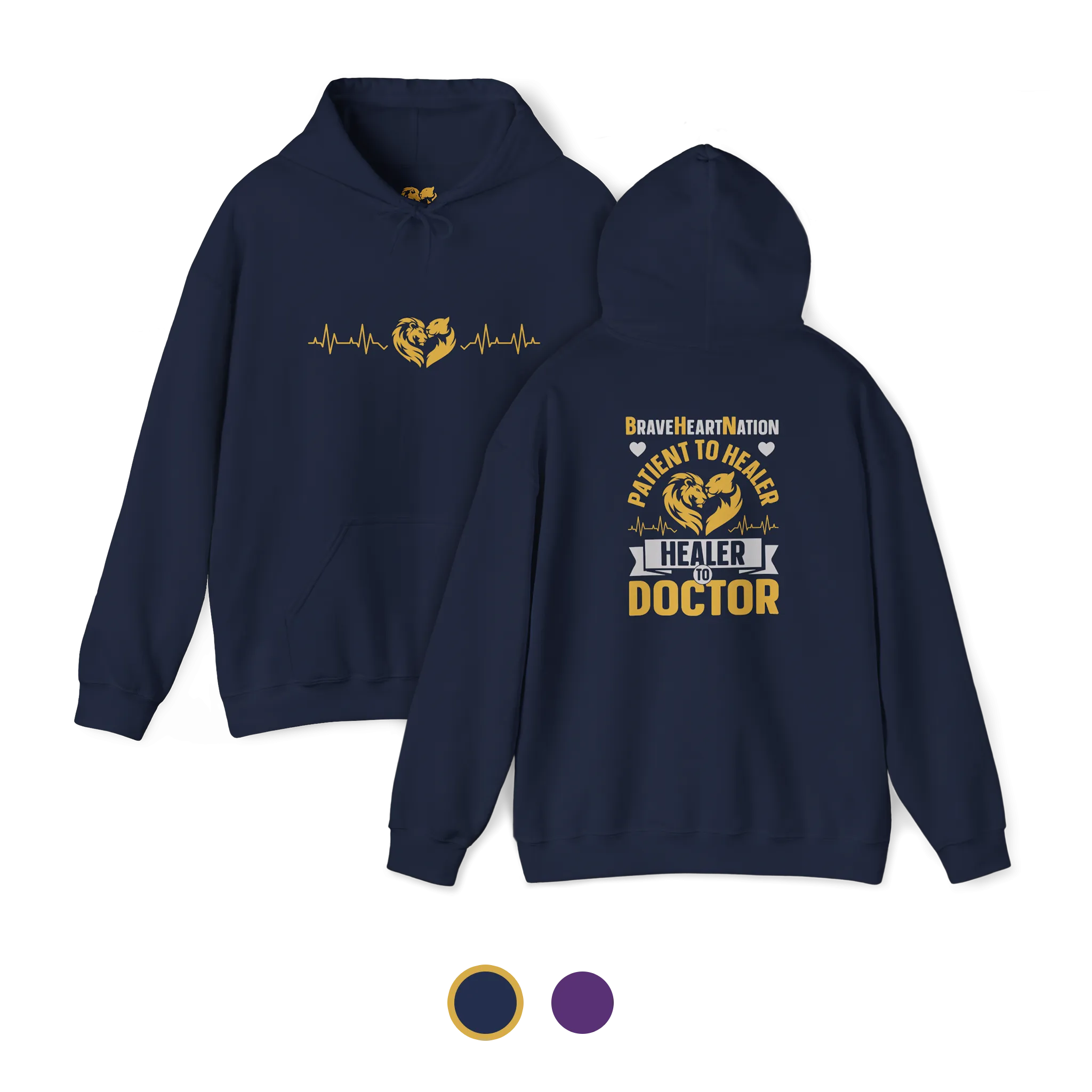 Patient To Healer | Heavy Hoodie